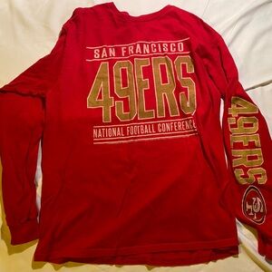 San Francisco 49ers Long Sleeve Shirt - Large